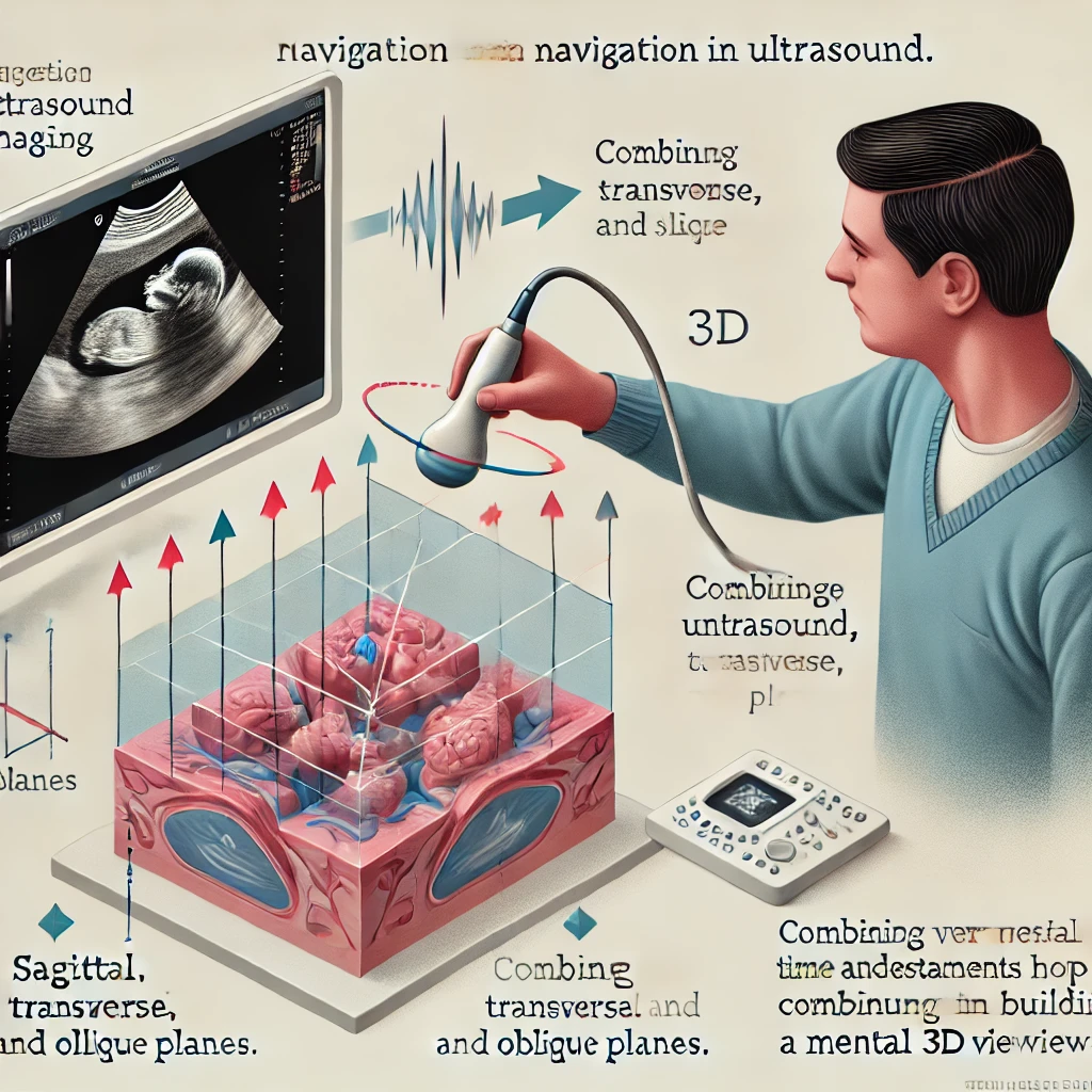 Pasos básicos del camino de los ultrasonidos